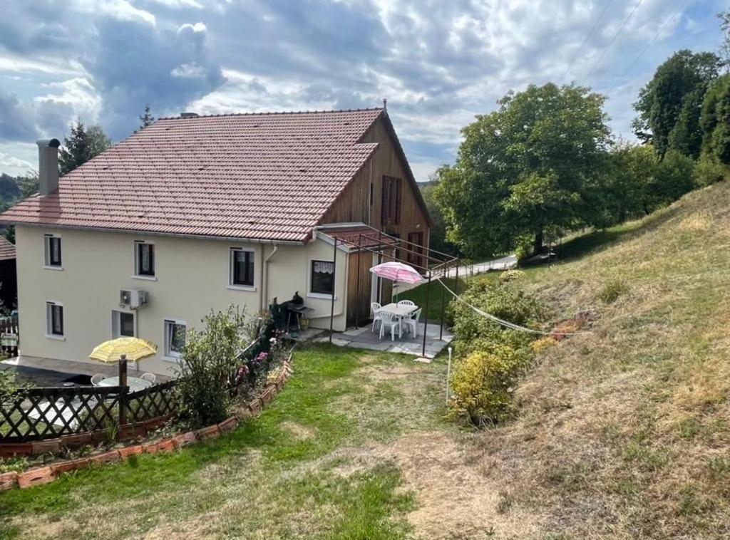 La Maisonnee Heureuse La Bresse Exterior foto